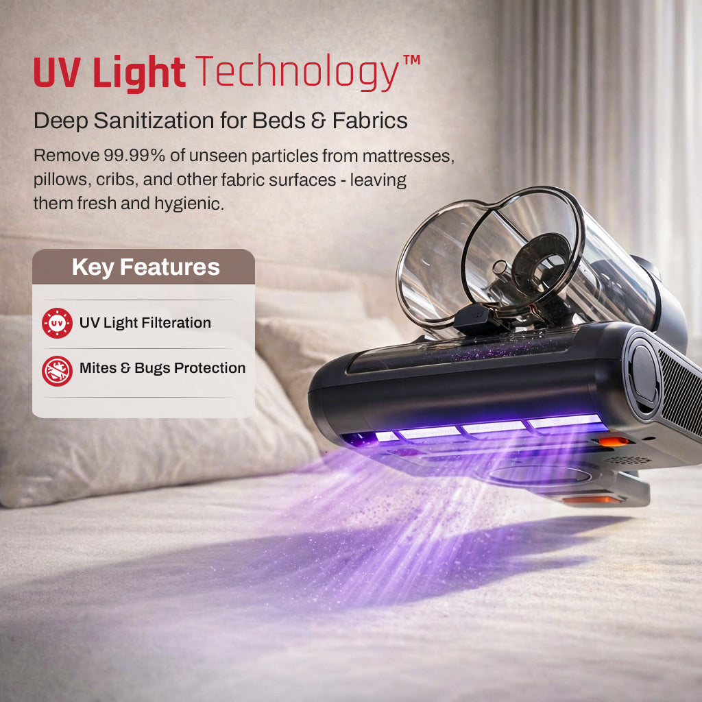 Dustro Handheld Mattress Vacuum Cleaner
