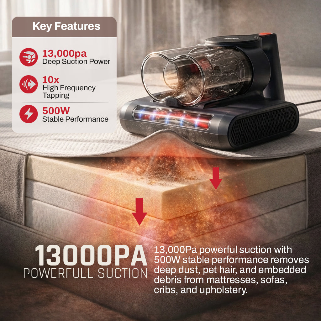 Dustro Handheld Mattress Vacuum Cleaner