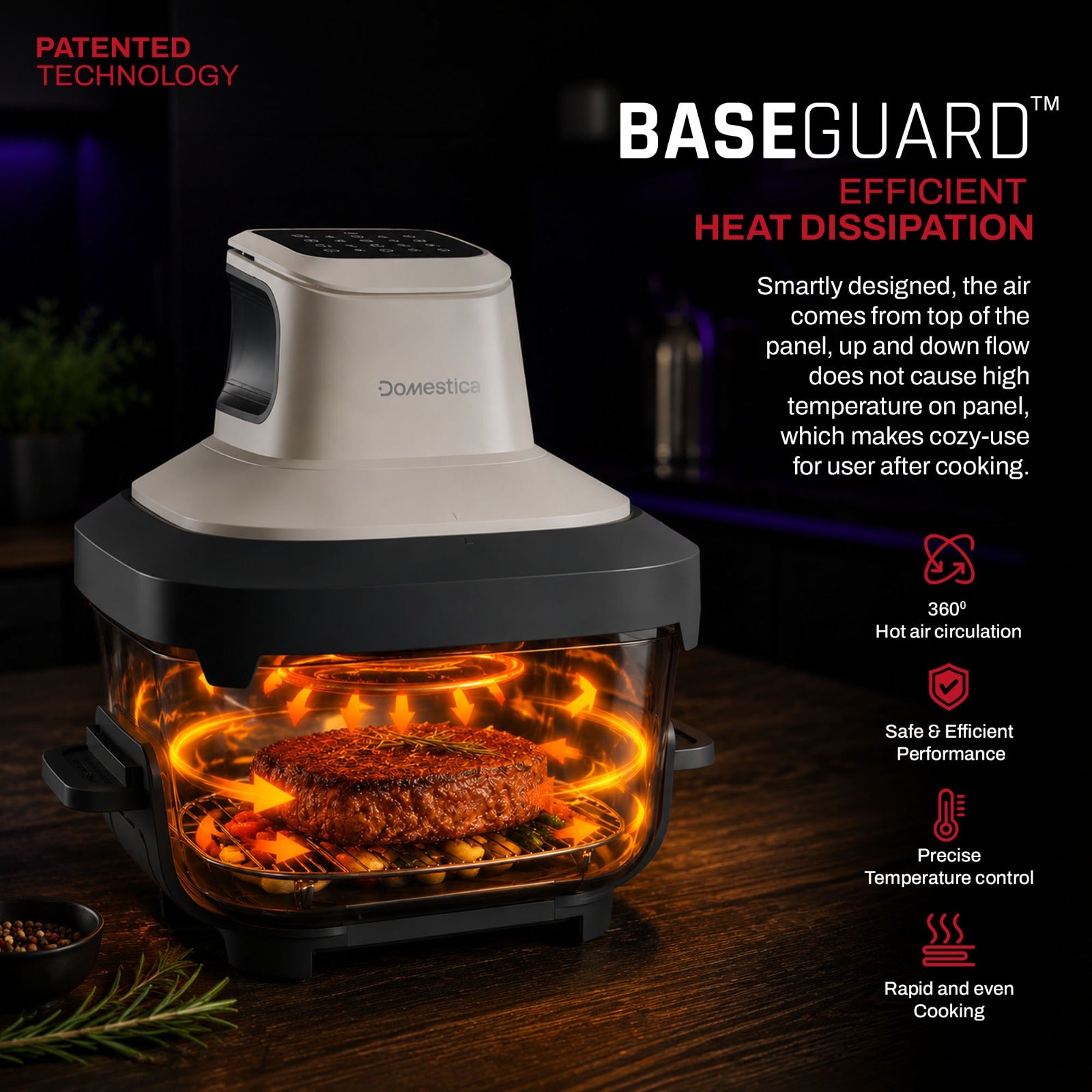 Lumera Air Fryer Oven with CarbonHeat™ Pro