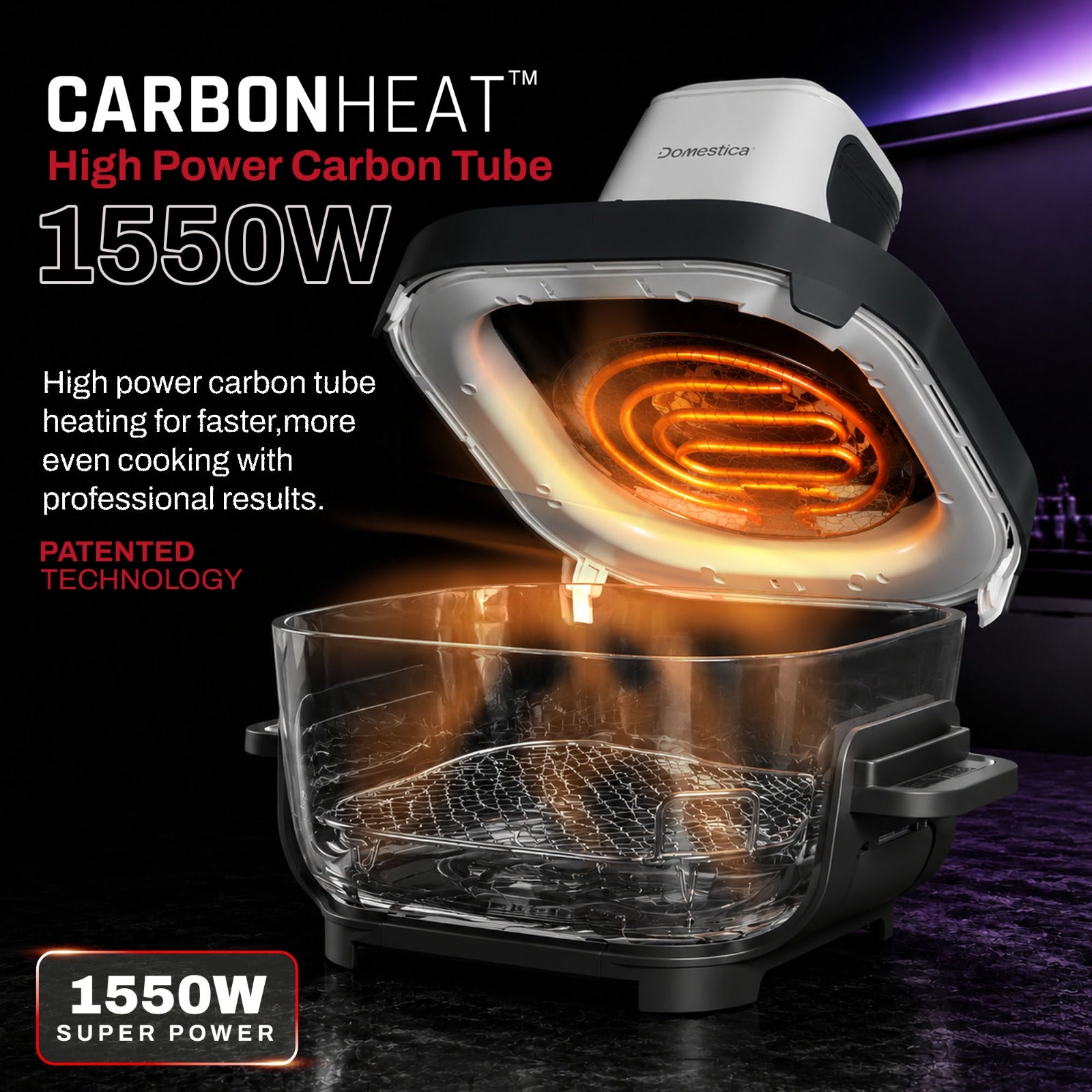 Lumera Air Fryer Oven with CarbonHeat™ Pro