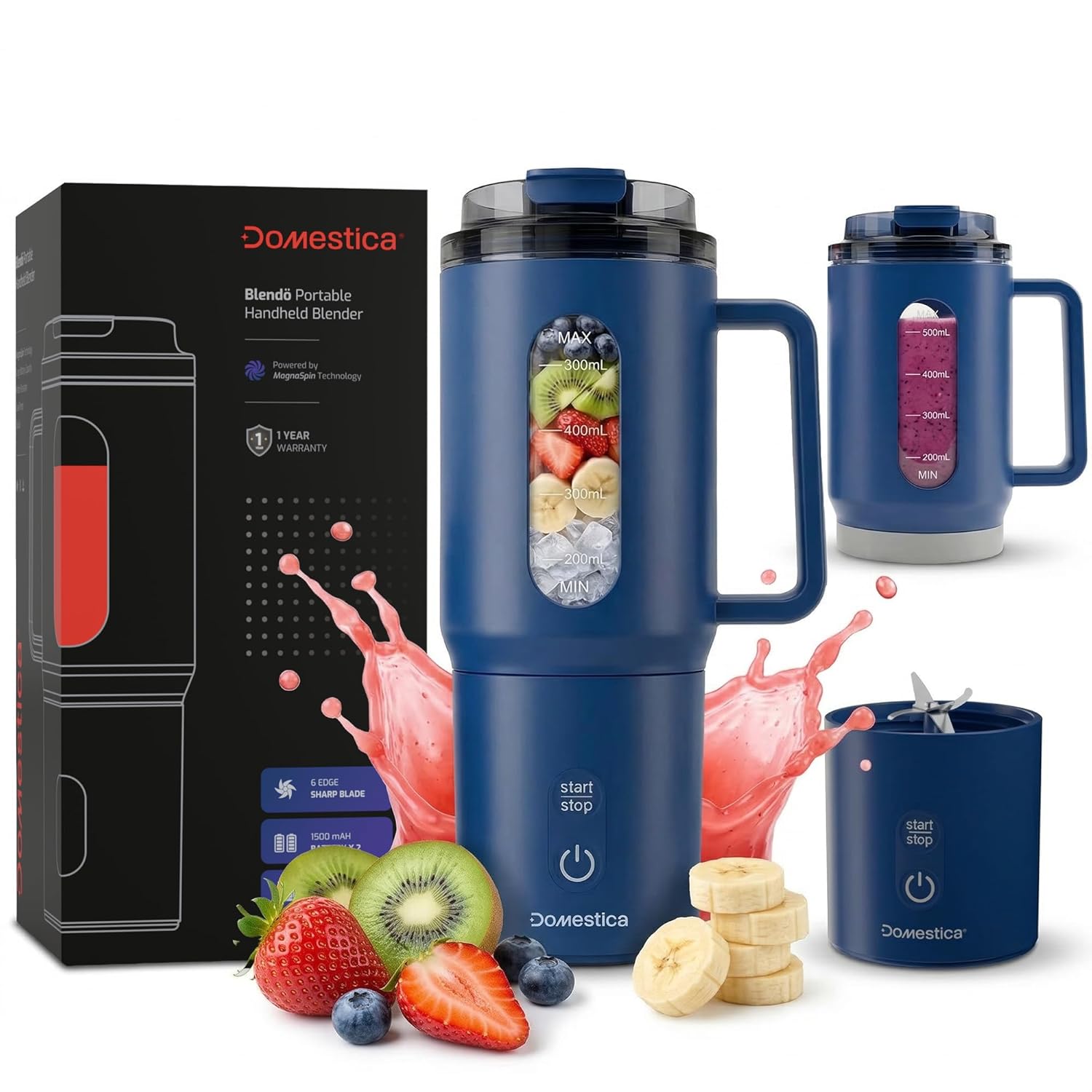 Blendo Portable Blender for Smoothie and Juices