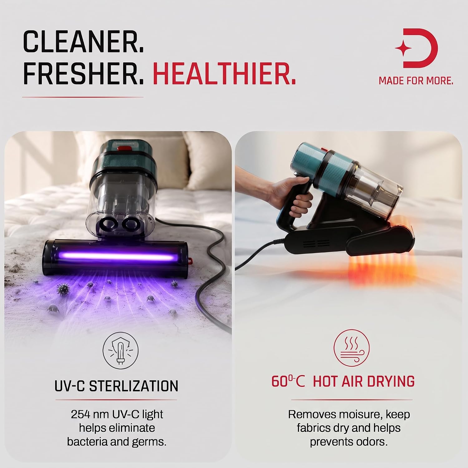 Dustro Pro Mattress Vacuum Cleaner