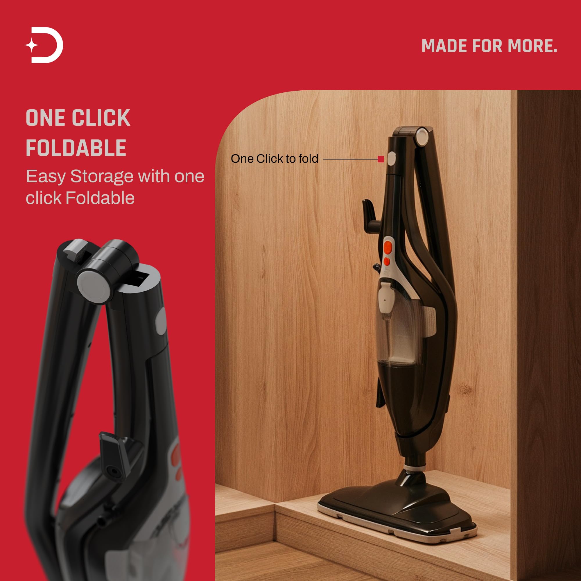 Steamo 10-in-1 Steam Cleaner & Mop