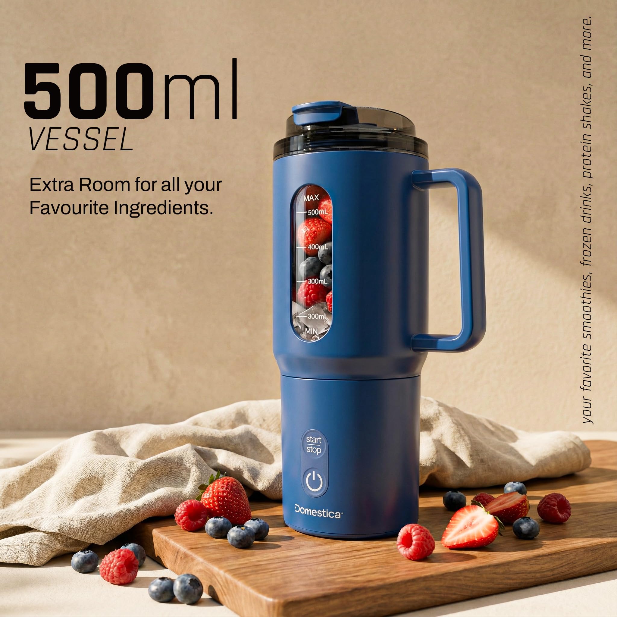 Blendo Portable Blender for Smoothie and Juices