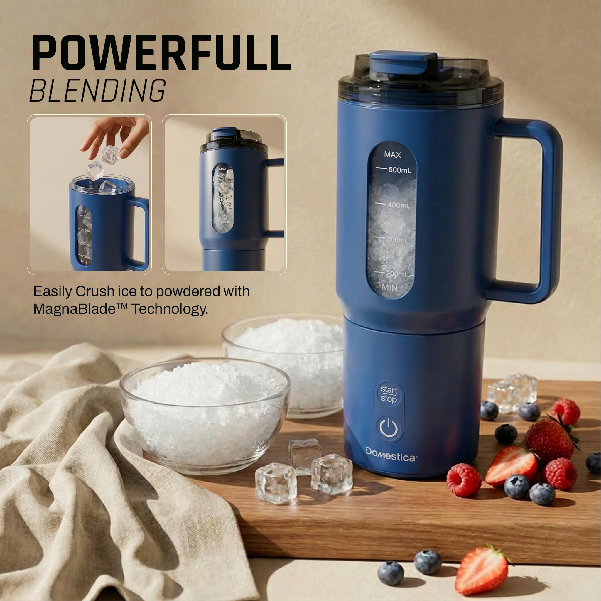 Blendo Portable Blender for Smoothie and Juices