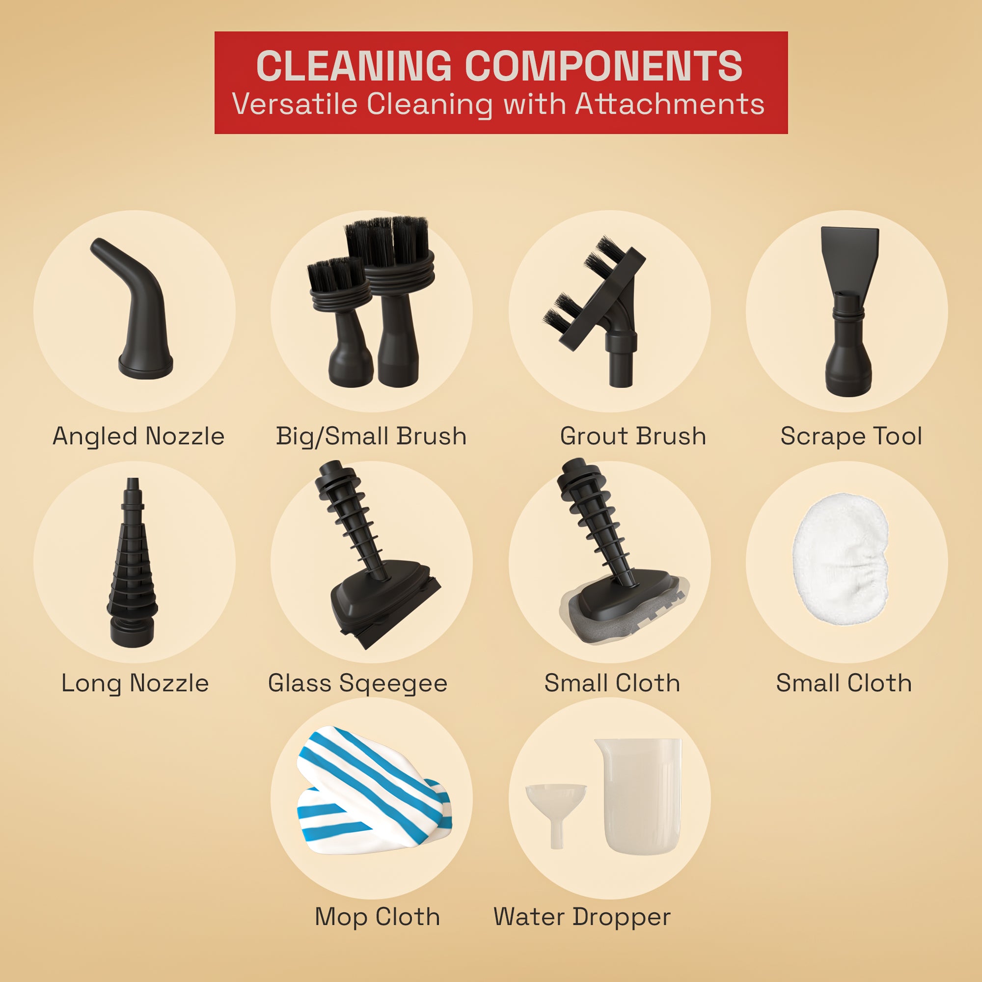 Steamo 10-In-1 Steam Cleaner