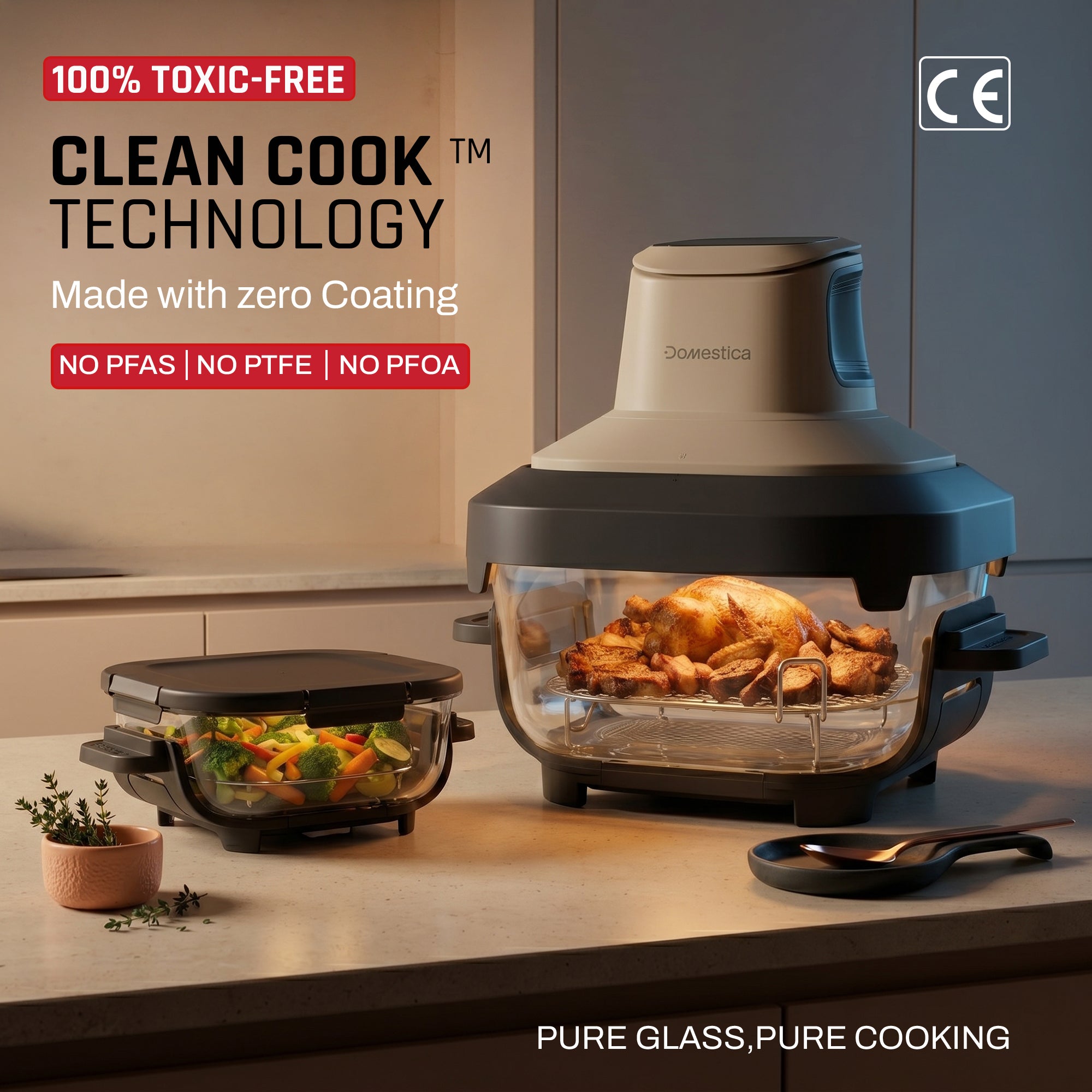 Lumera Air Fryer Oven with CarbonHeat™ Pro