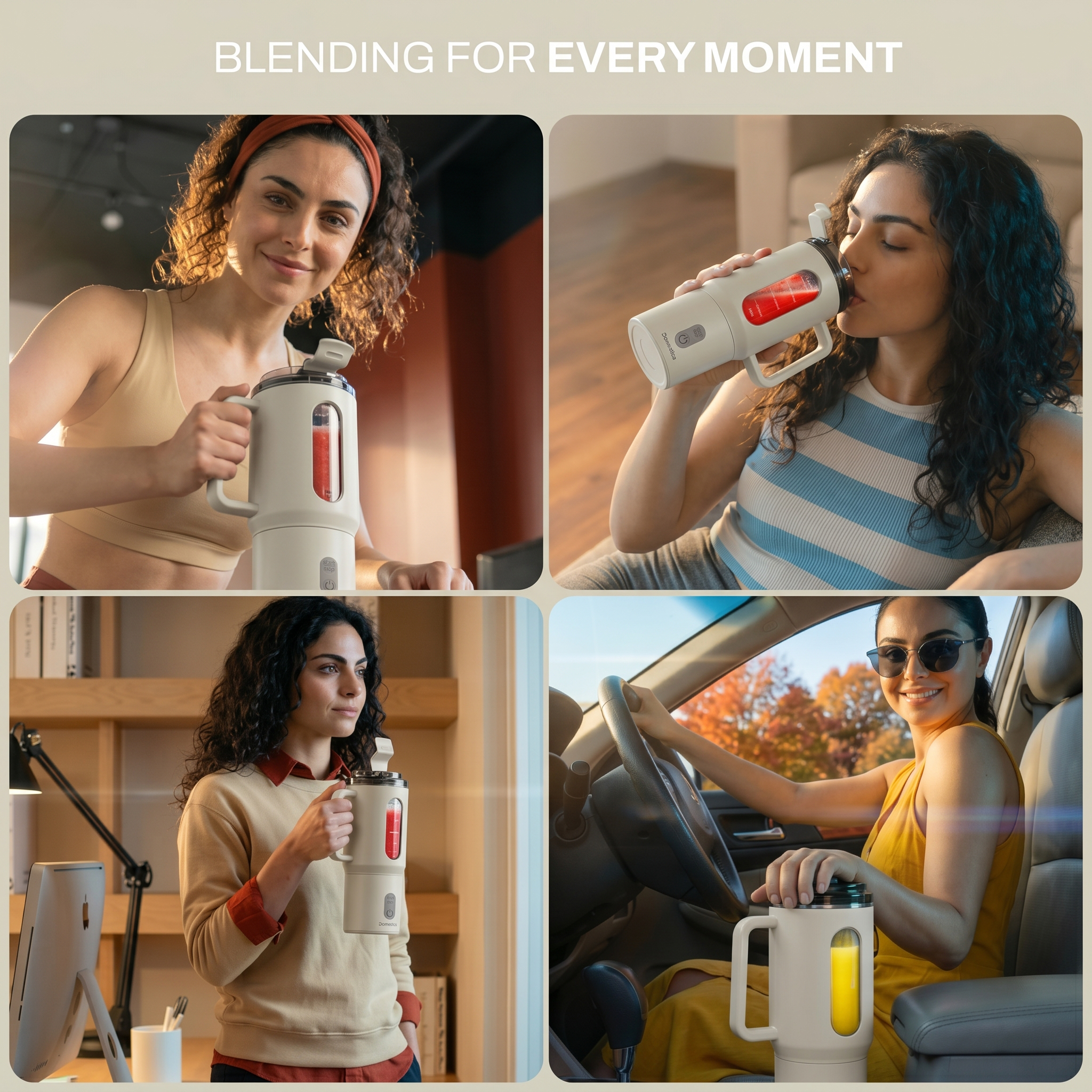 Blendo Portable Blender for Smoothie and Juices