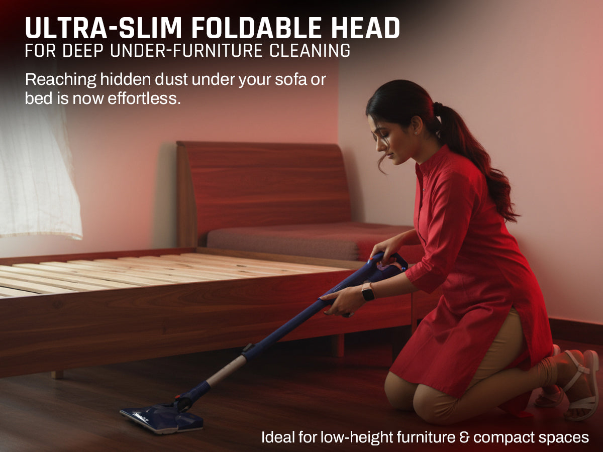 Domestica Trio Sweep 3-in-1 wet and dry vacuum cleaner for home cleaning