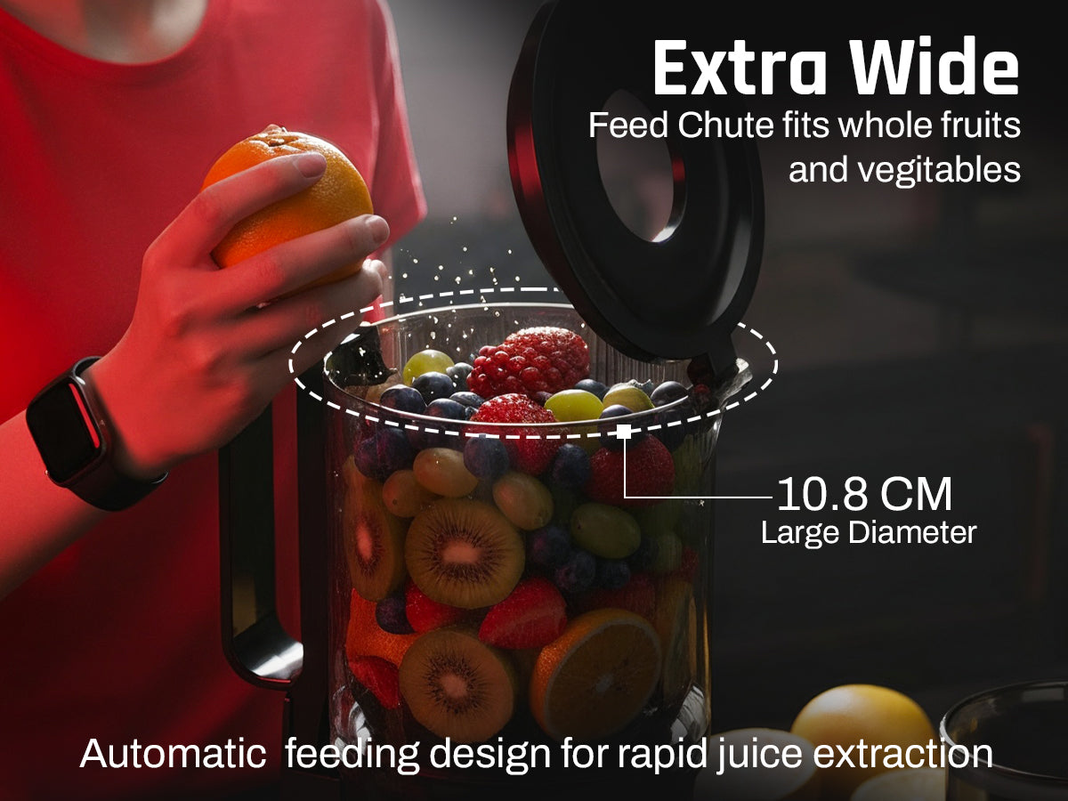 Domestica Dripdrop cold press slow juicer for fresh fruit and vegetable juice