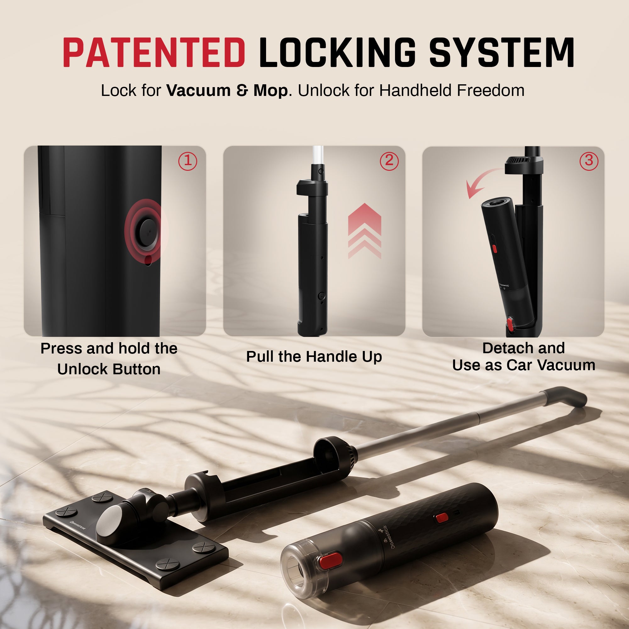 rechargeable vacuum cleaner