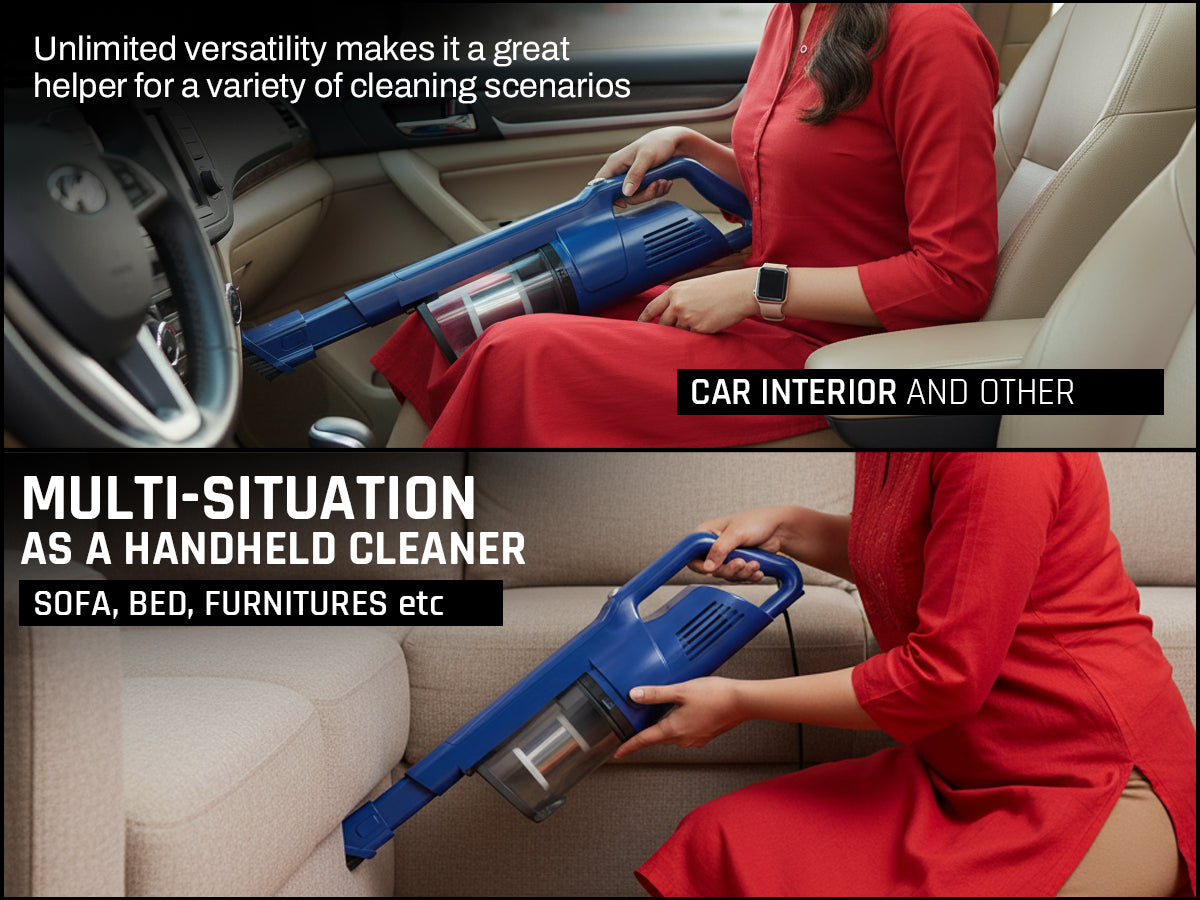 Domestica Trio Sweep 3-in-1 wet and dry vacuum cleaner for home cleaning