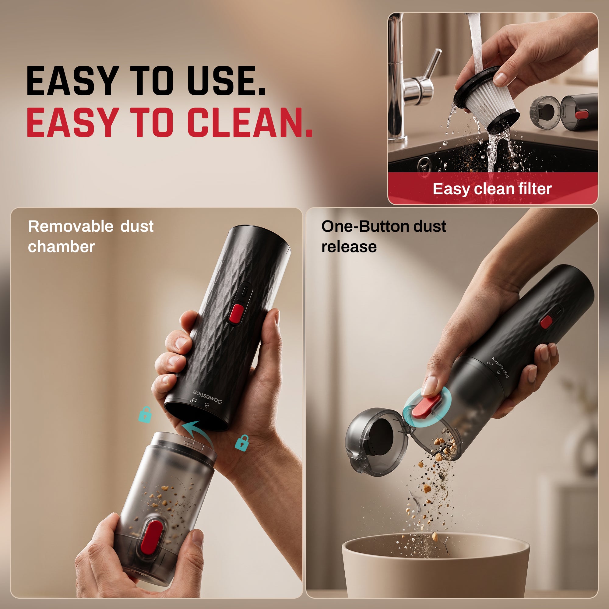 rechargeable vacuum cleaner