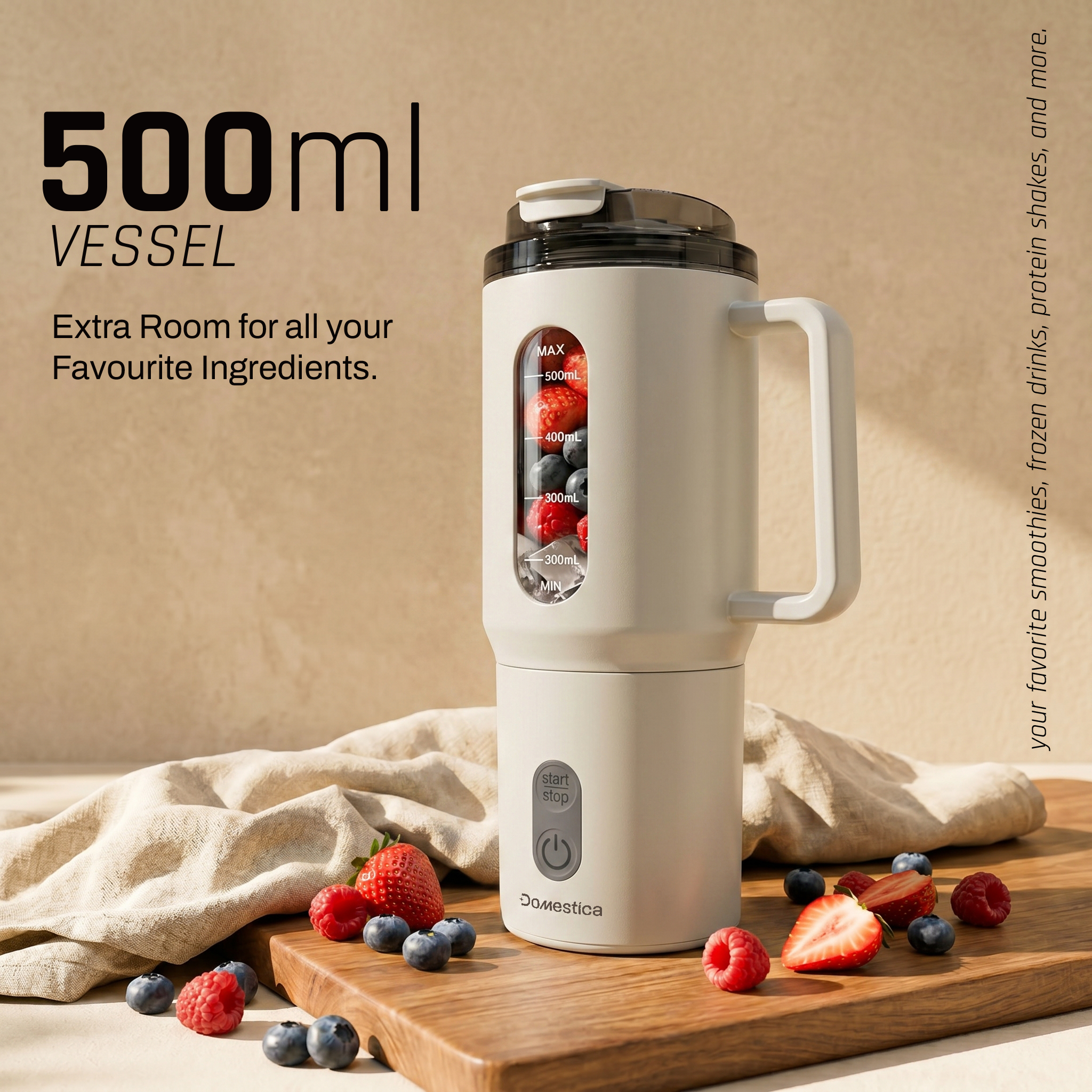 Blendo Portable Blender for Smoothie and Juices