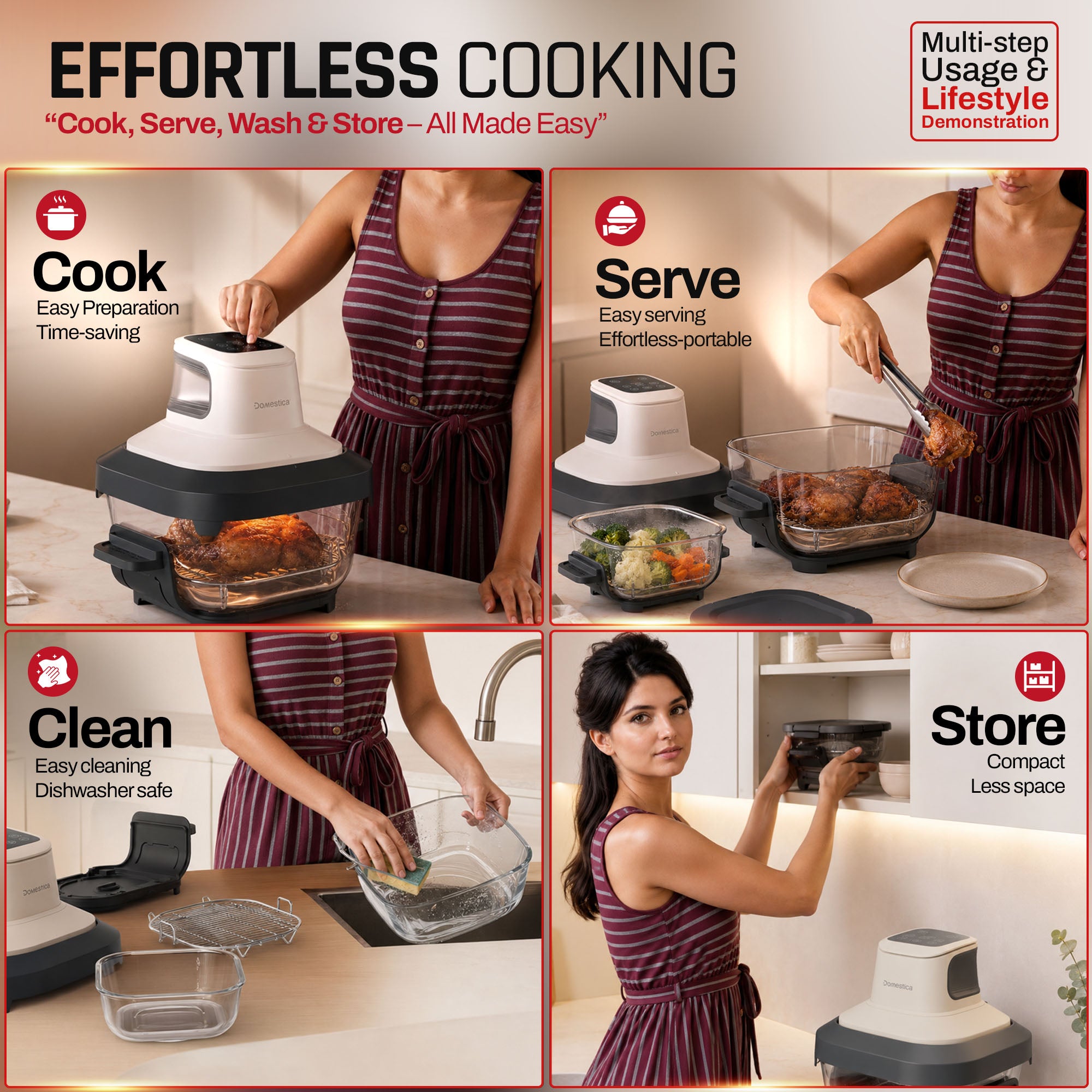 Lumera Air Fryer Oven with CarbonHeat™ Pro