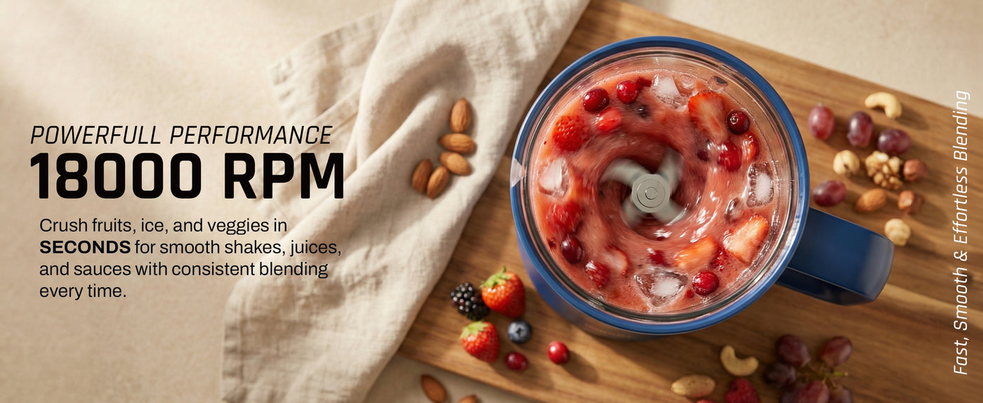 Domestica Blendo portable rechargeable blender for smoothies and juices on the go