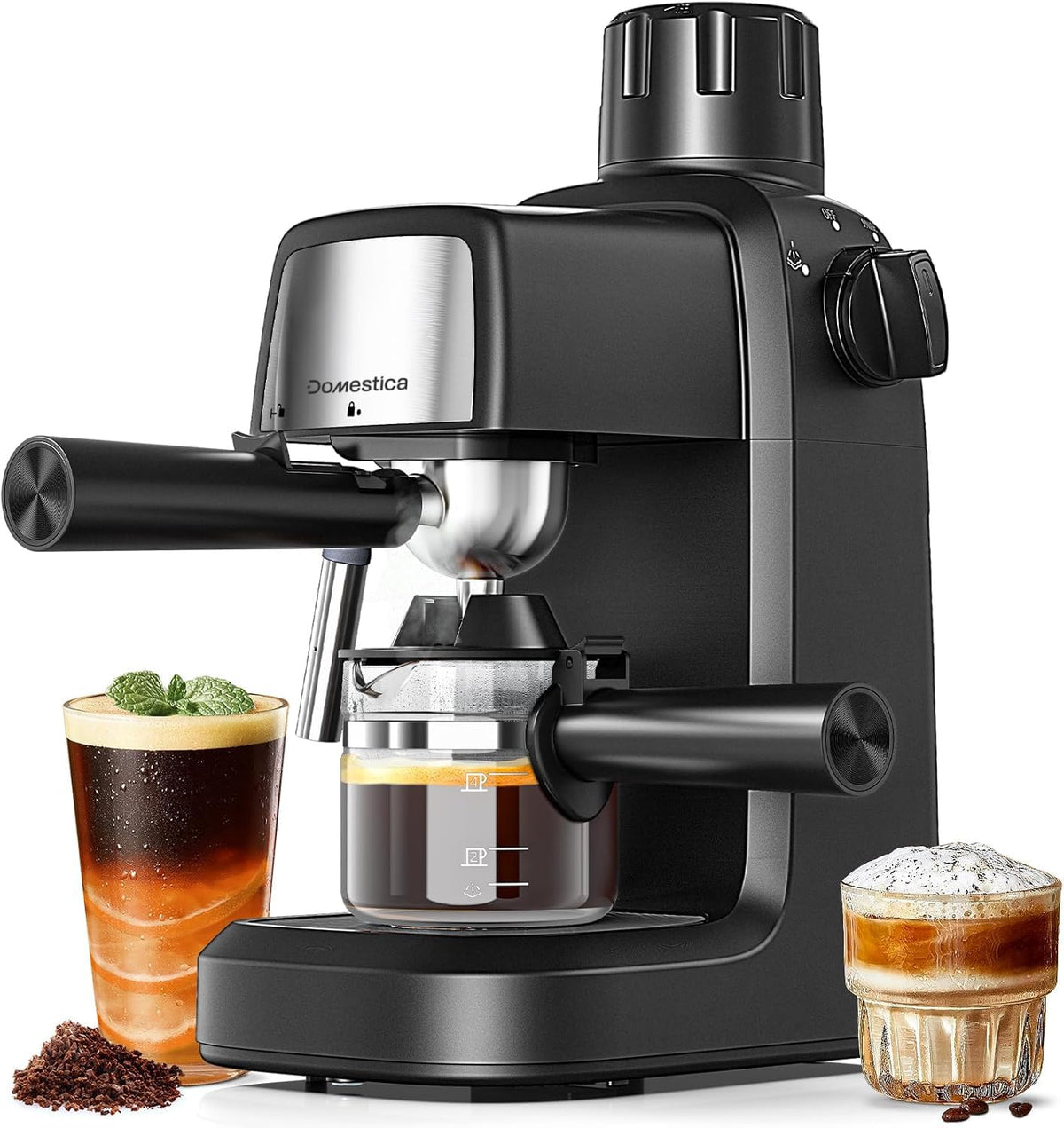 Brewcraft 3.5Bar Espresso Coffee Maker Machine | Buy Coffee Maker Online India — Domestica-made for more