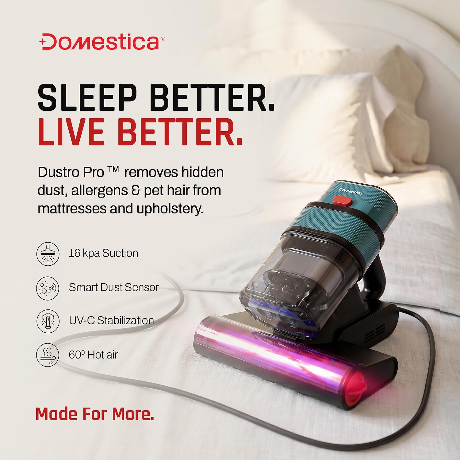 Dustro Pro Mattress Vacuum Cleaner
