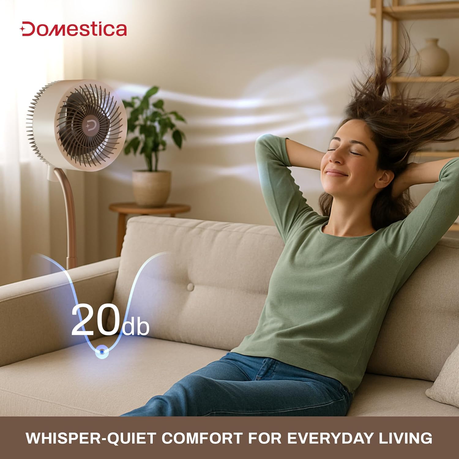 Breezo 3D Air Circulation Tower Fan