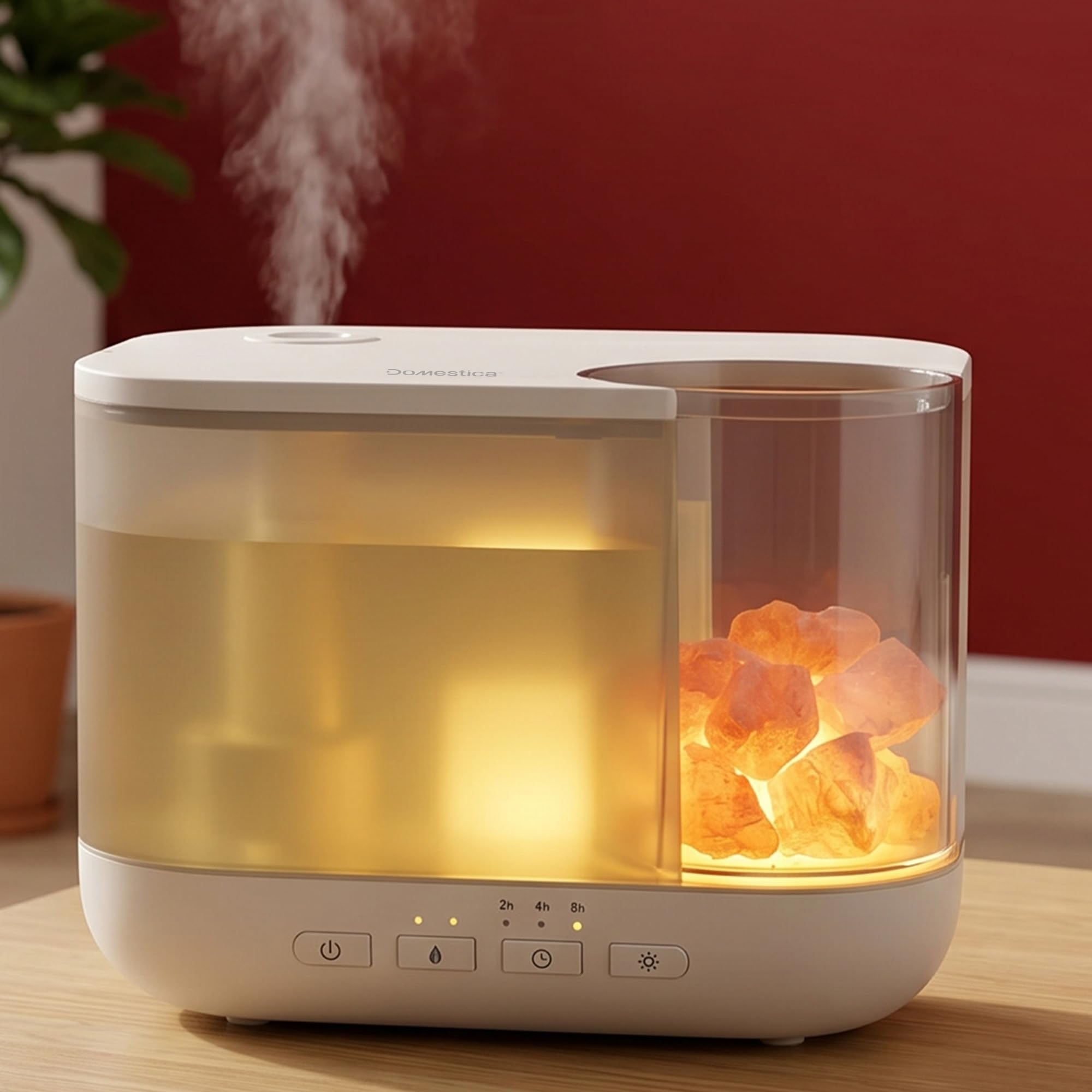 Domestica ultrasonic cool mist humidifier for bedroom moisture control