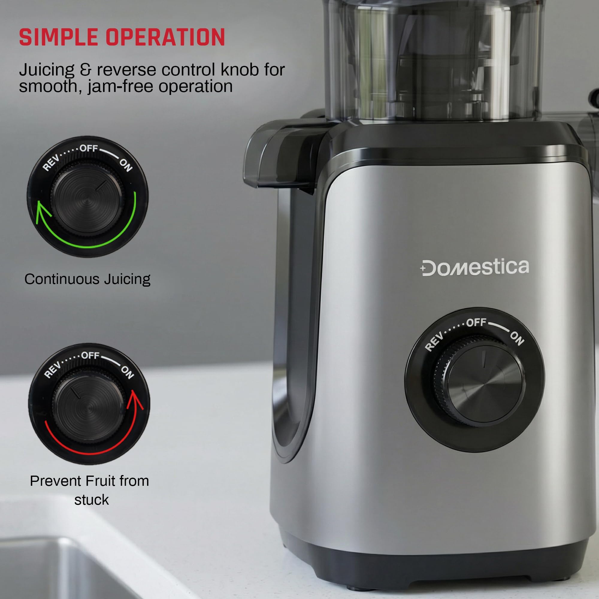 Domestica Dripdrop Cold Press Juicer