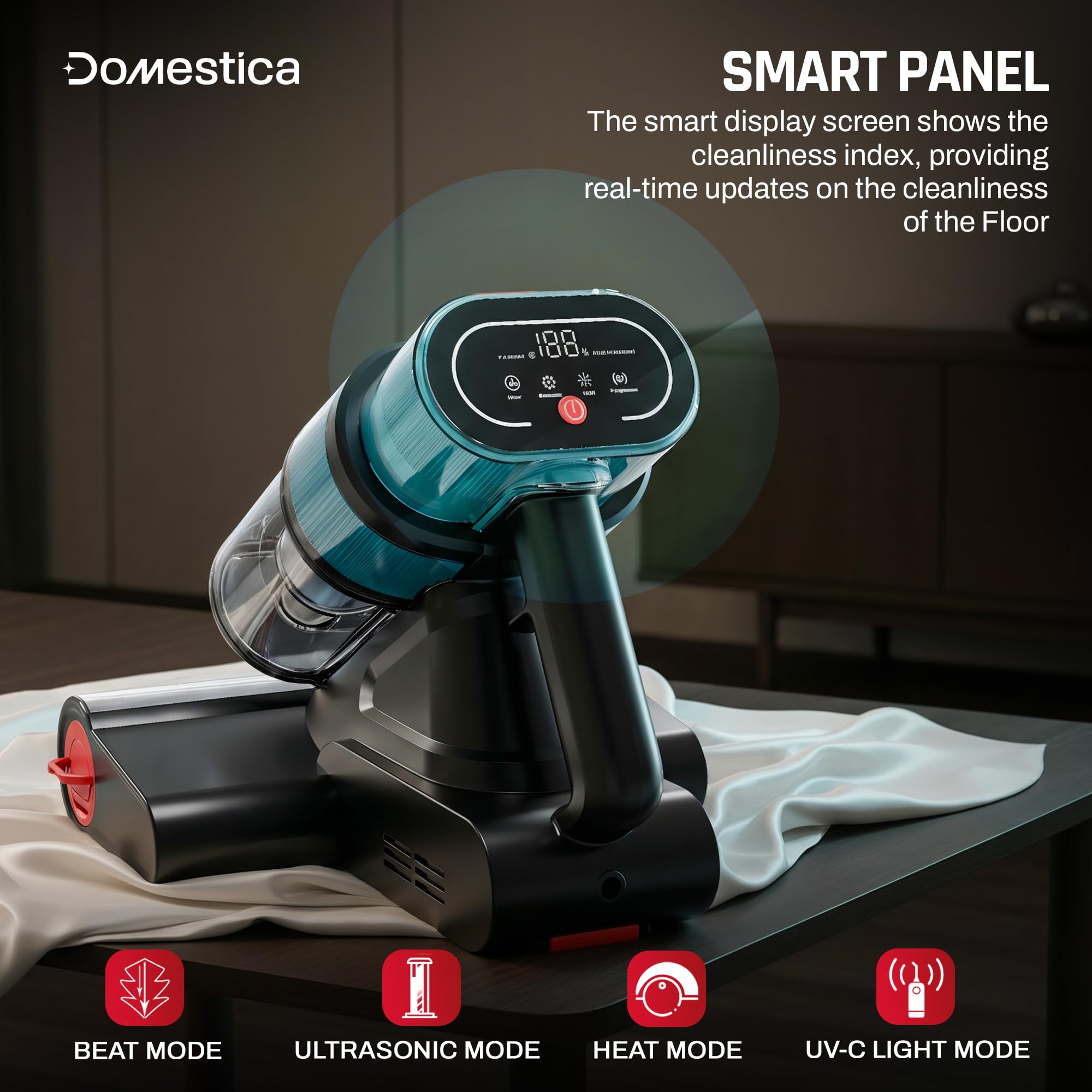 Domestica Dustro Pro Mattress Vacuum Cleaner