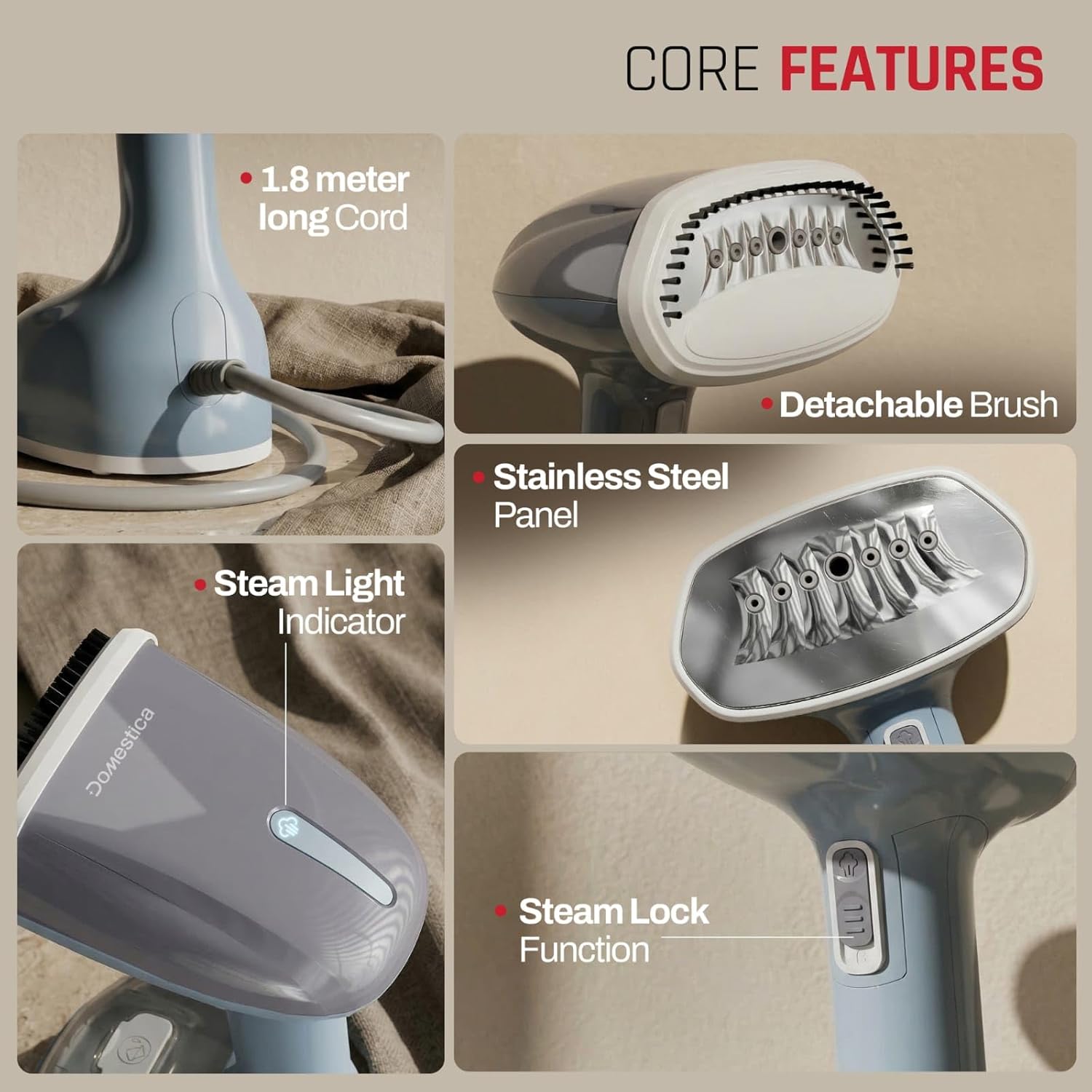 SteamX Garment Steamer for Clothes