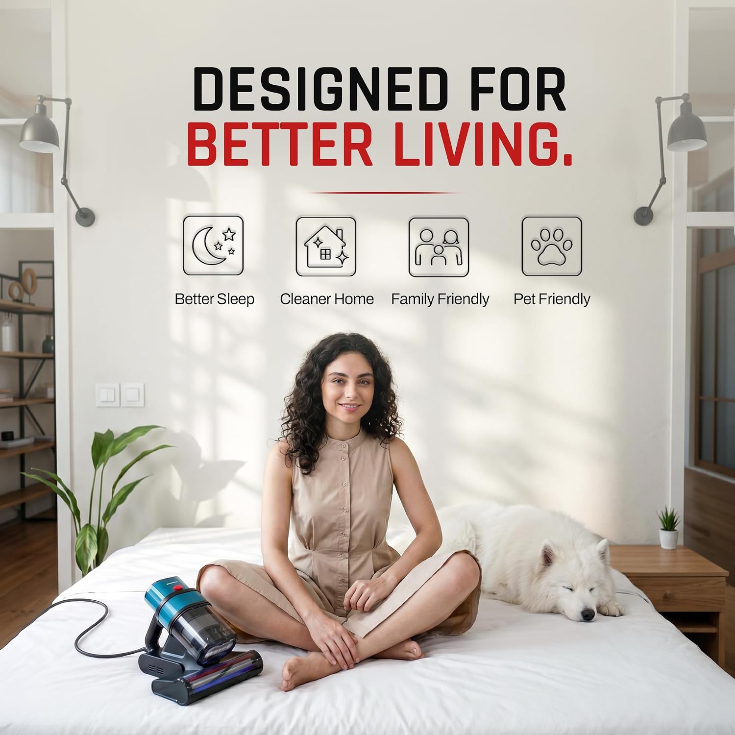 Dustro Pro Mattress Vacuum Cleaner