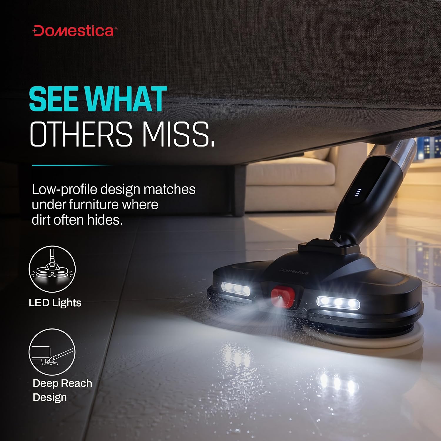 rechargeable mop for floor cleaning
