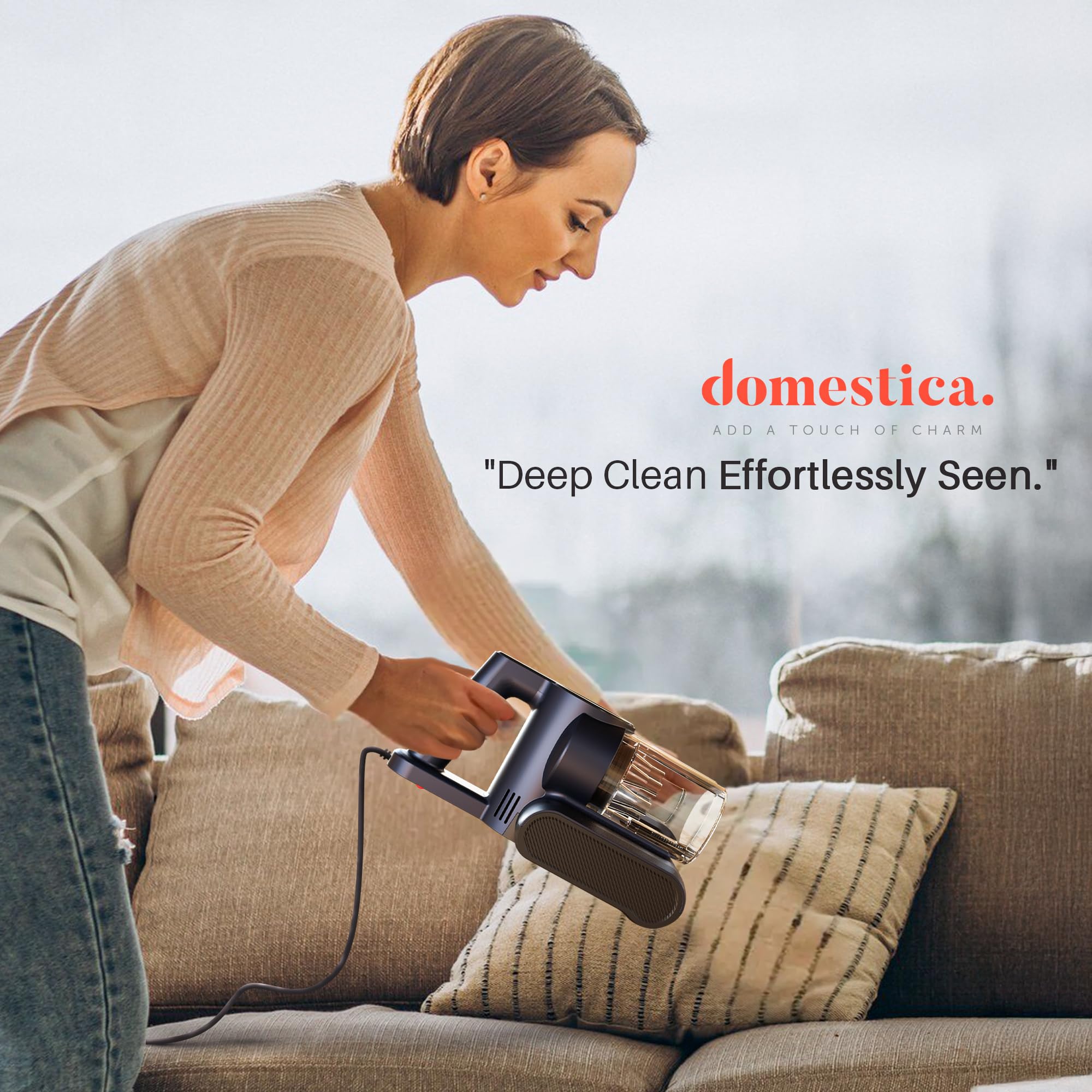 Domestica Dustro Handheld Mattress Vacuum Cleaner