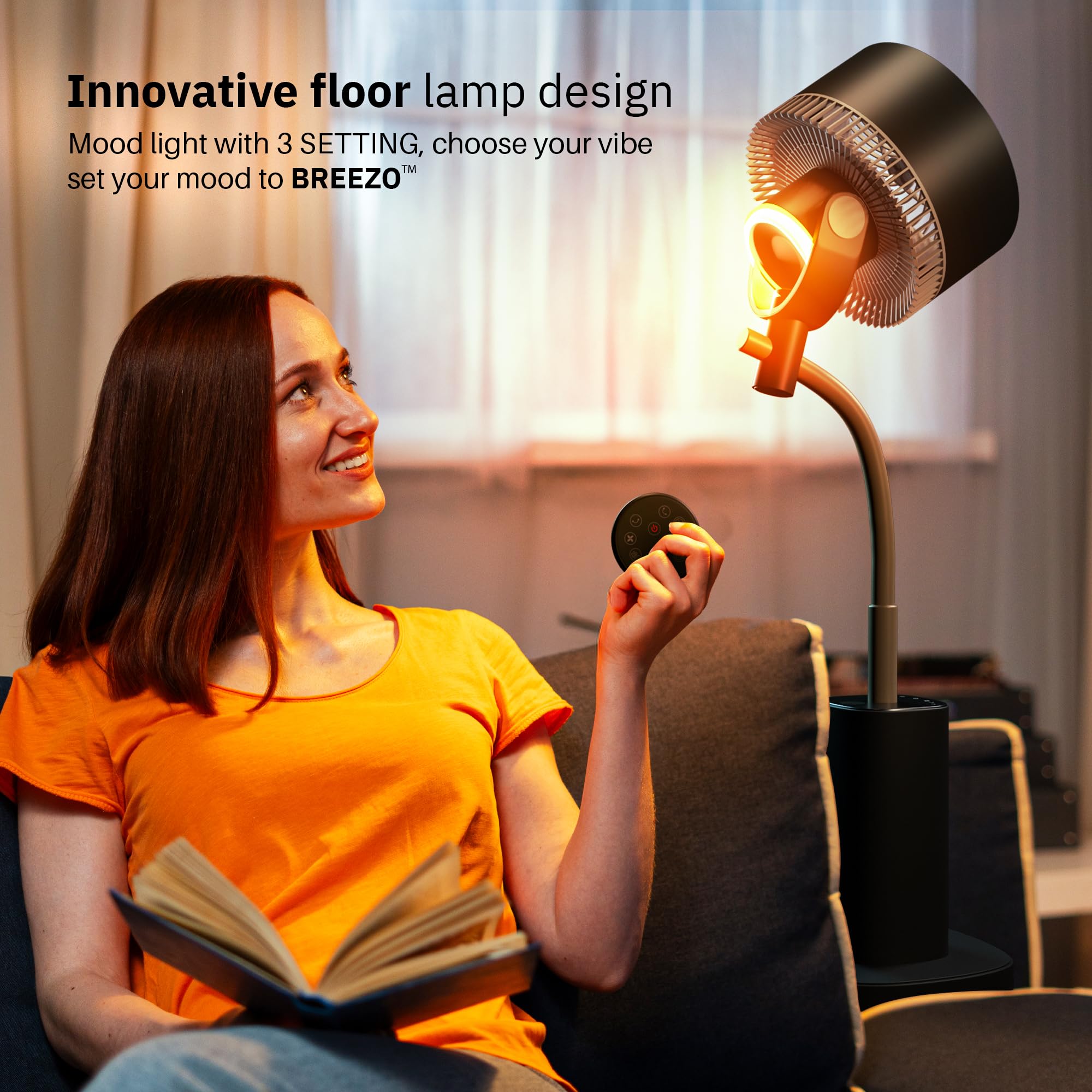 Domestica Breezo 3D Air Circulation Tower Fan