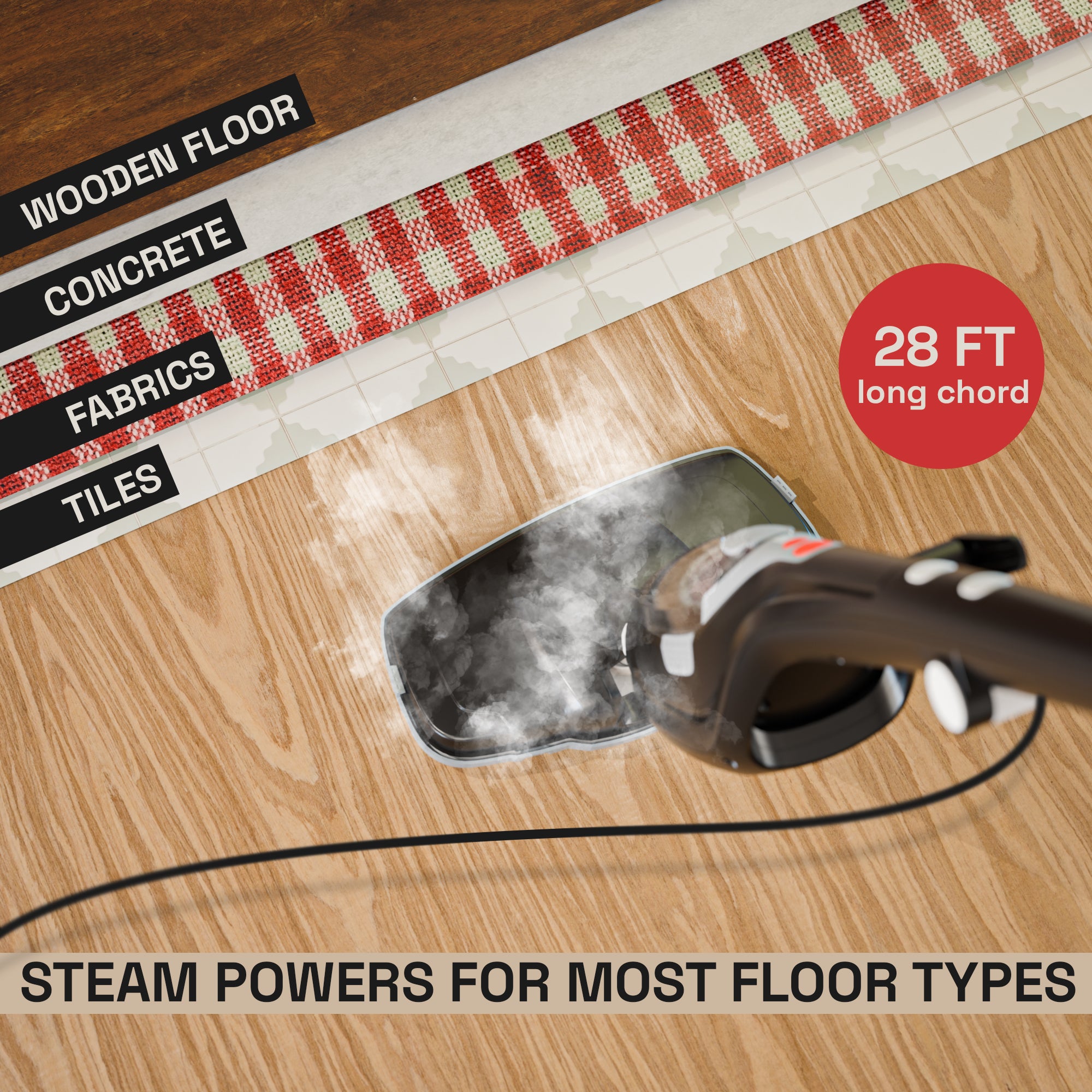 Steamo 10-In-1 Steam Cleaner